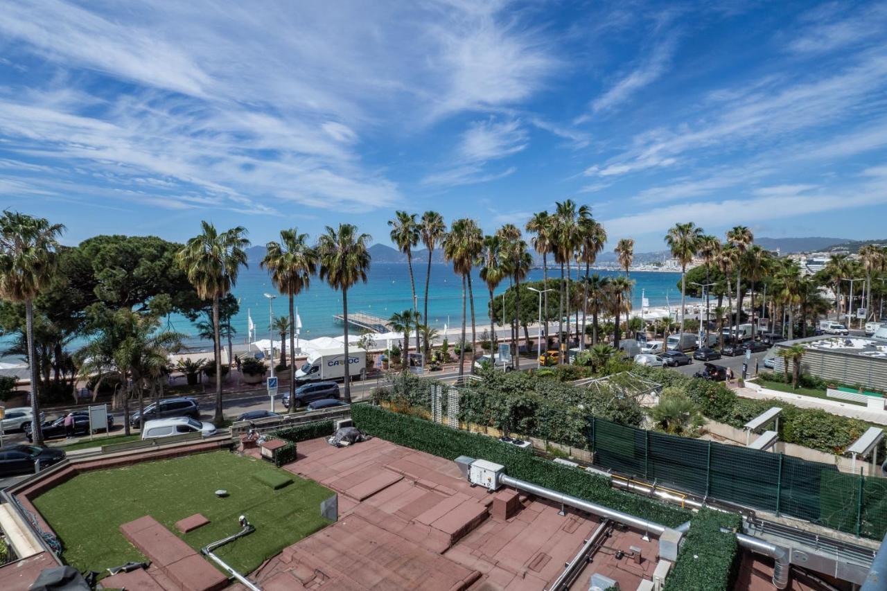Cannes Croisette Superbe 3P Front De Mer ภายนอก รูปภาพ