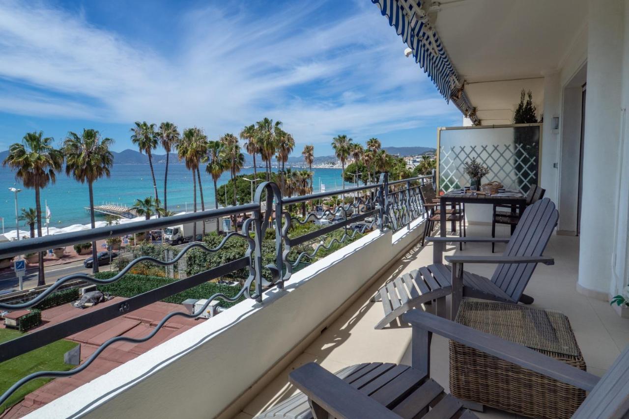 Cannes Croisette Superbe 3P Front De Mer ภายนอก รูปภาพ